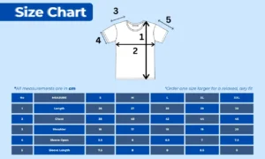 supima size chart